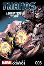 Thanos: A God Up There Listening Infinite Comic (2014) #5 cover