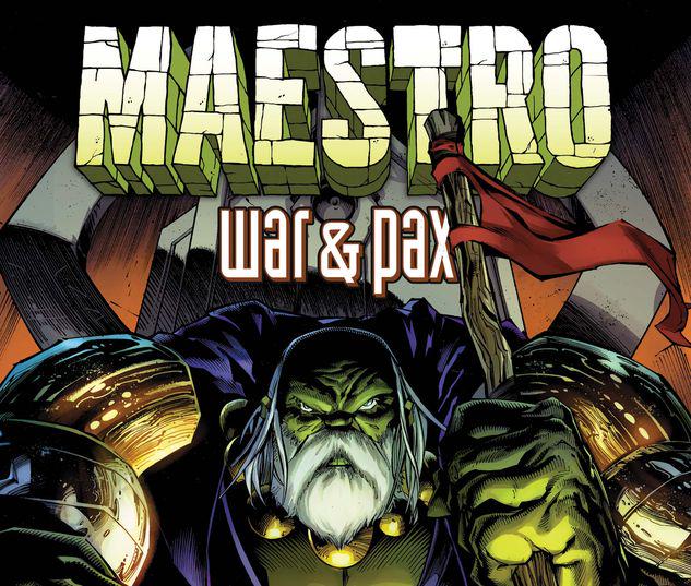 Folded Poster 24"x 36" Maestro War & Pax Marvel 2020 