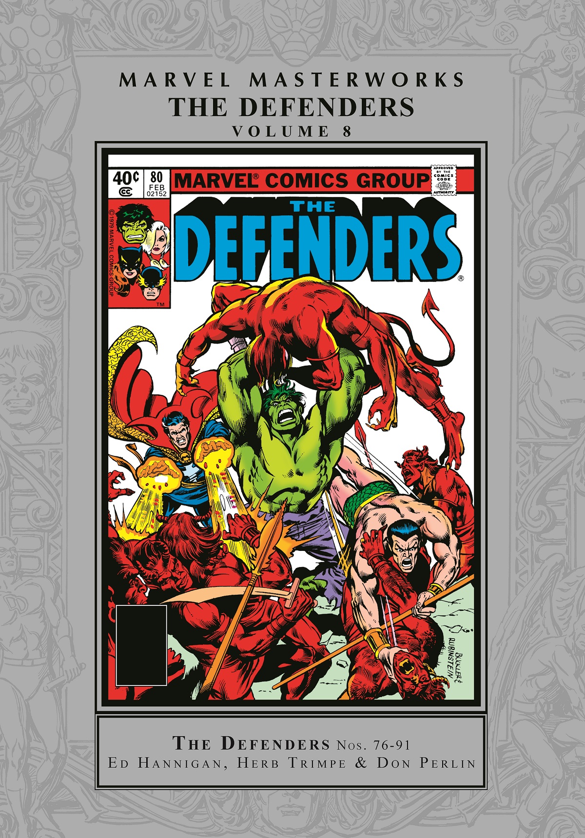 Marvel Masterworks: The Defenders Vol. 8 (Hardcover)