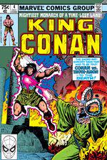 King Conan (1980) #4 cover