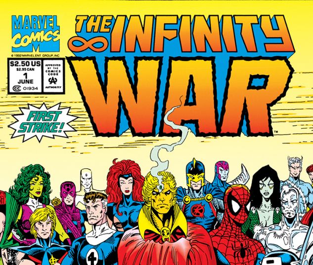 Infinity War #1 1992 9.2 NM Marvel Comic Book High Grade Key Issue 