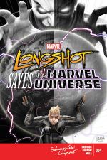Longshot Saves the Marvel Universe (2013) #4 cover