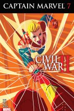 Captain Marvel (2016) #7 cover