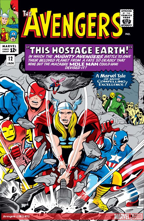 Avengers (1963) #12 comic book cover