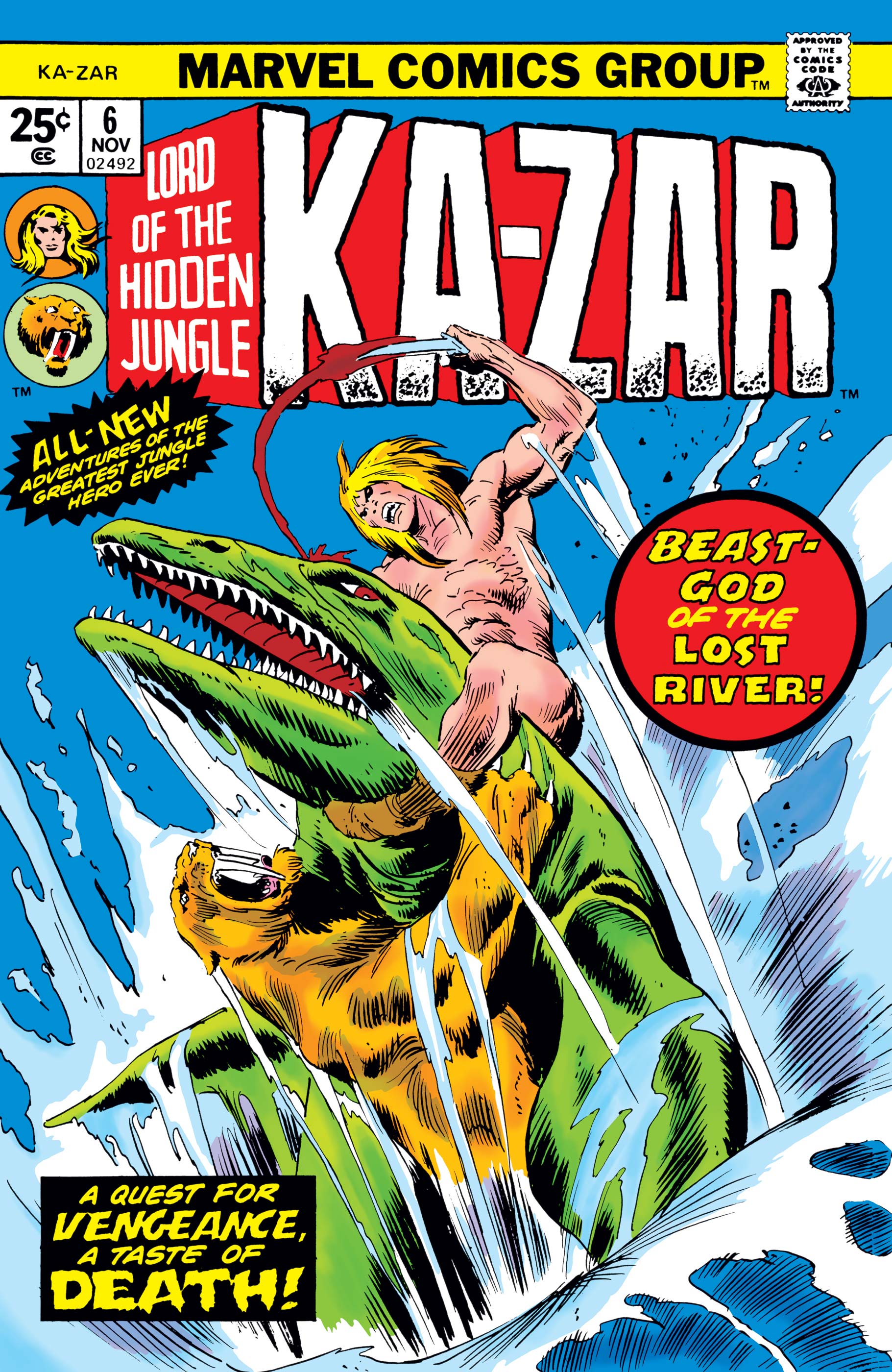 Ka-Zar (1974) #6