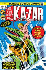 Ka-Zar (1974) #6 cover