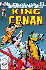 King Conan (1980) #17 cover