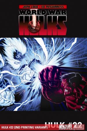 Hulk (2008) #22 (2ND PRINTING VARIANT)