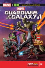 Marvel Universe Guardians of the Galaxy (2015) #1 cover