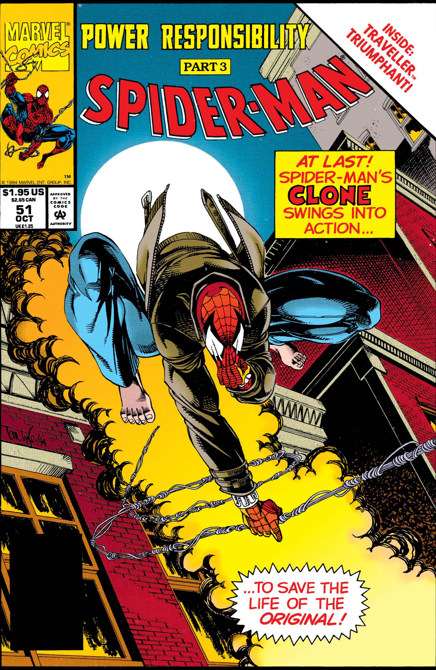 Spider-Man (1990-1998) #54 by Howard Mackie