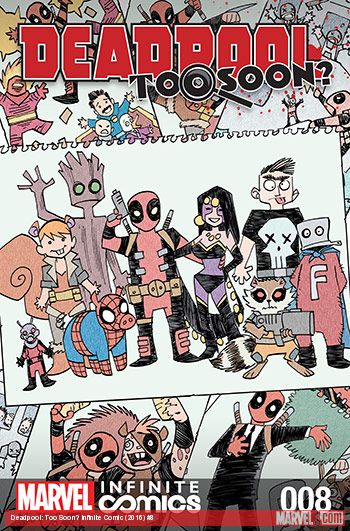 Cover of comic titled Deadpool: Too Soon? Infinite Comic (2016) #8