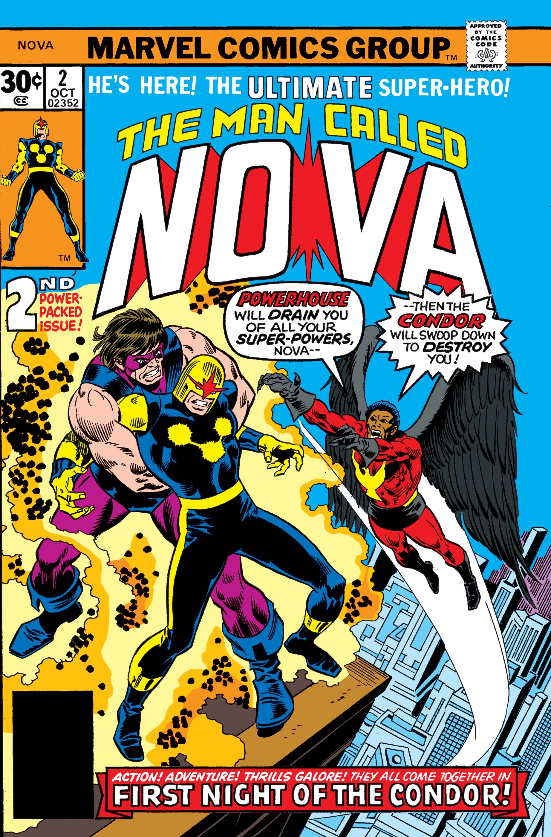 Nova 1976 2 Comic Issues Marvel