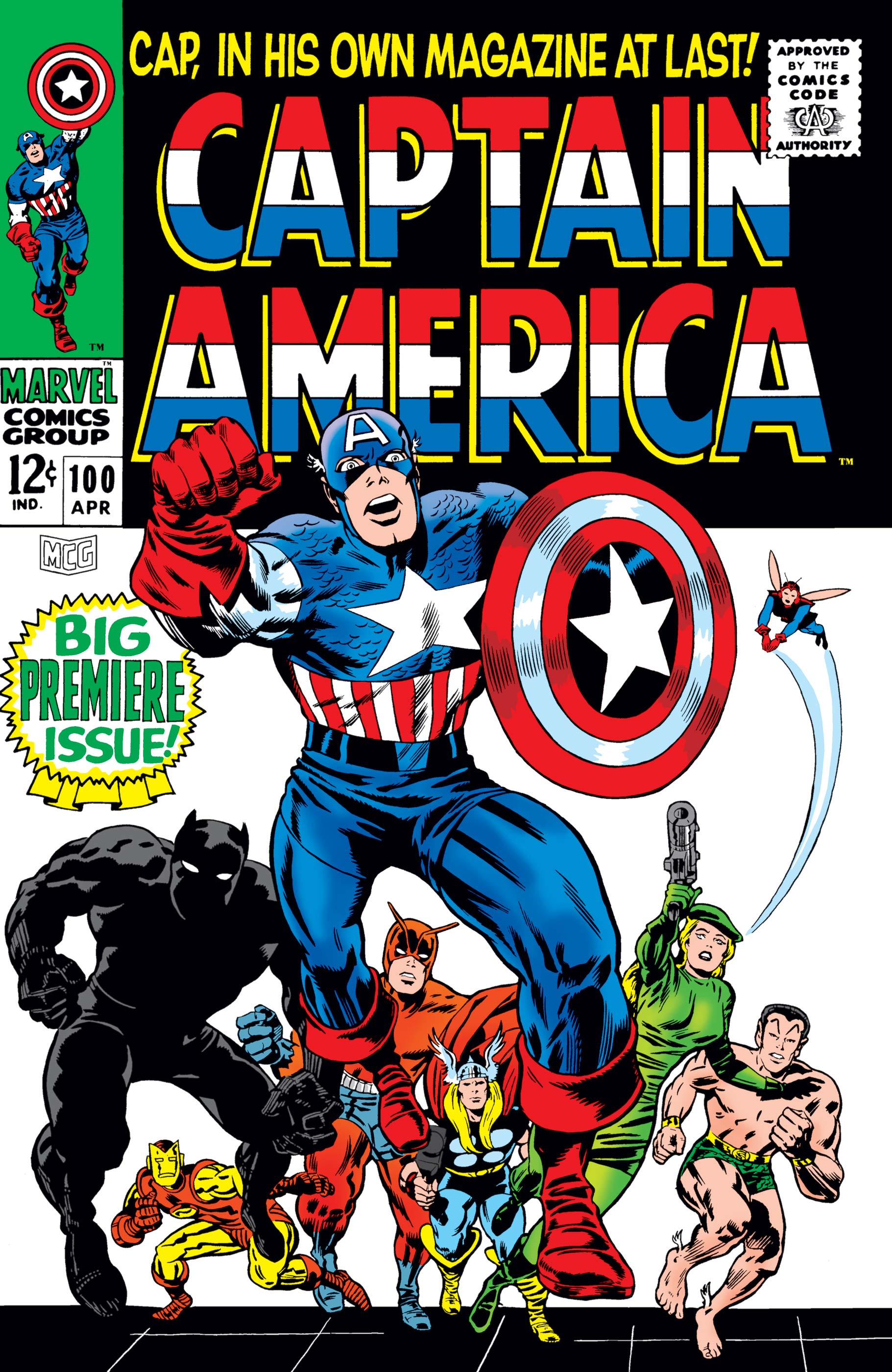 Captain America (1968) #100