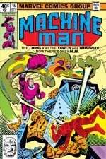 Machine Man (1978) #15 cover