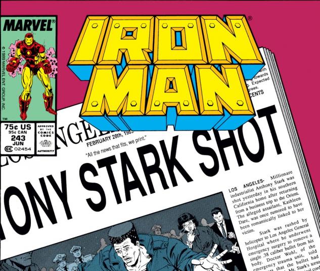 Iron Man (1968) #243 Cover