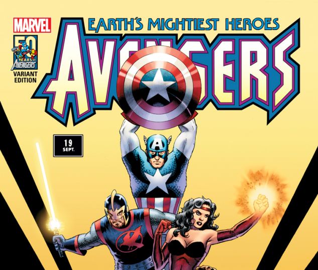 AVENGERS 19 CASSADAY 90S VARIANT (INF, WITH DIGITAL CODE)