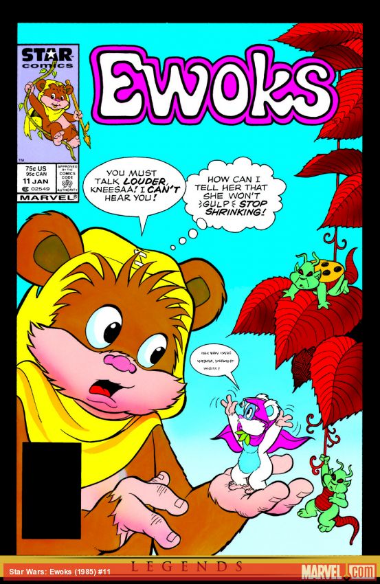 The Ewoks (1985) #11 comic book cover