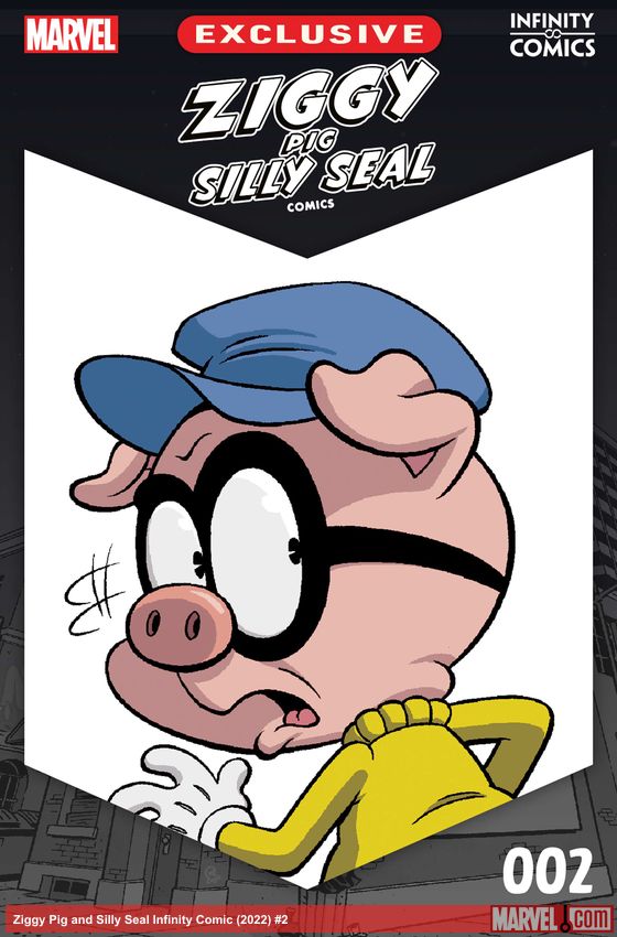 Cover of comic titled Ziggy Pig and Silly Seal Infinity Comic (2022) #2