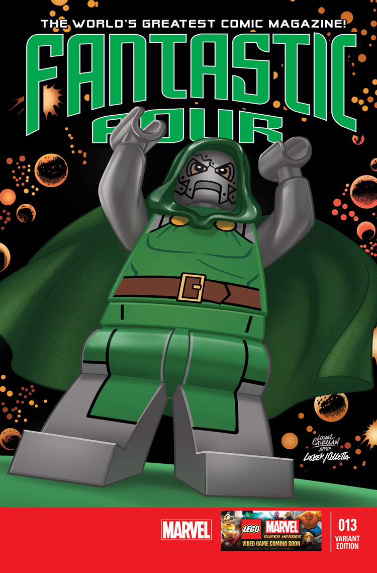 Fantastic Four (2012) #13 (Castellani Lego Variant)
