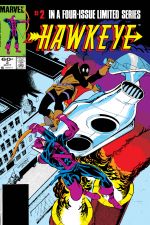 Hawkeye (1983) #2 cover