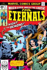Eternals (1976) #4 cover