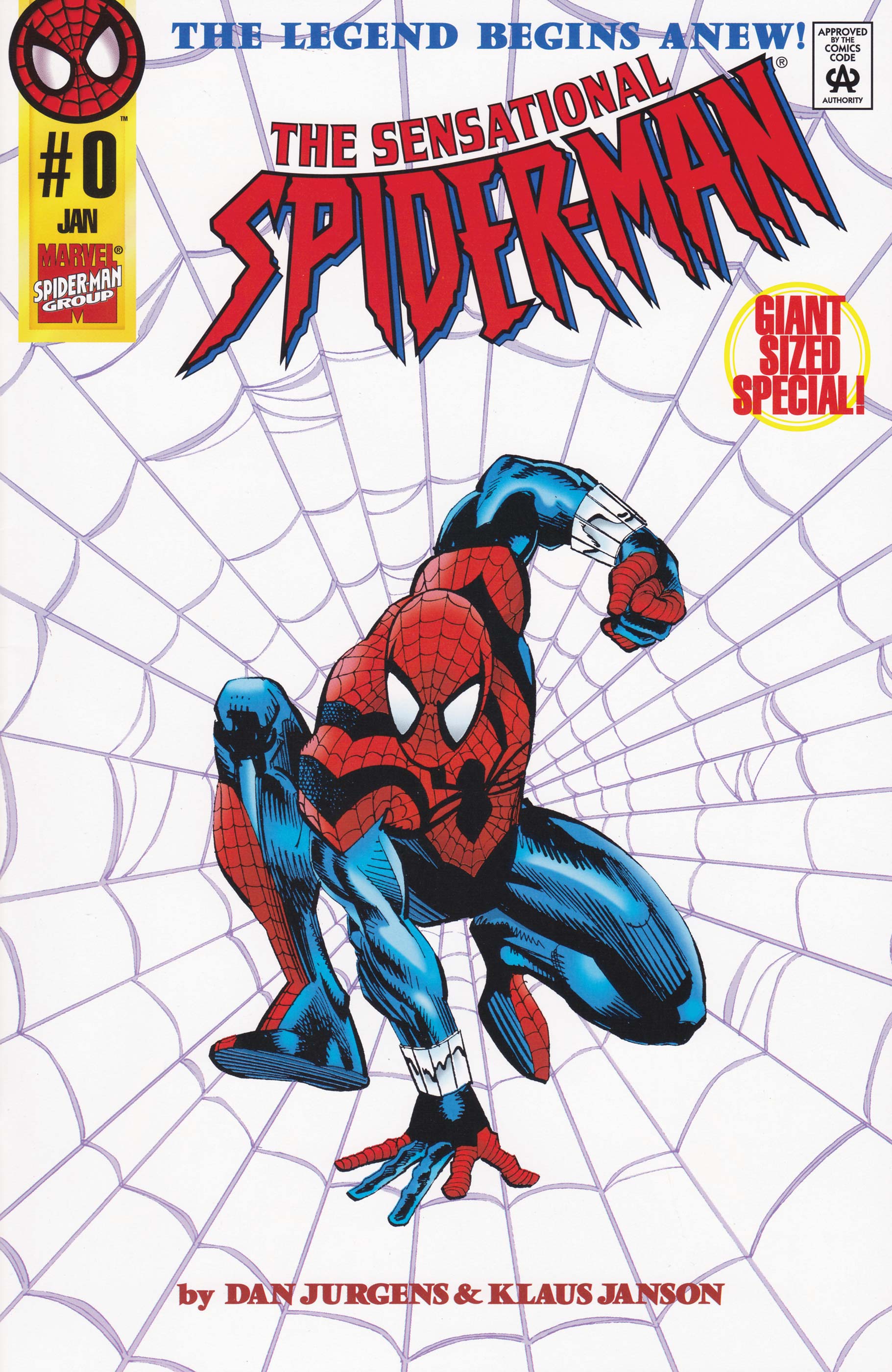 The Sensational Spider-Man #8 September 1996 Marvel Comics 