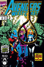 West Coast Avengers (1985) #76 cover