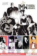 Immortal Weapons Sketchbook (2009) #1 cover