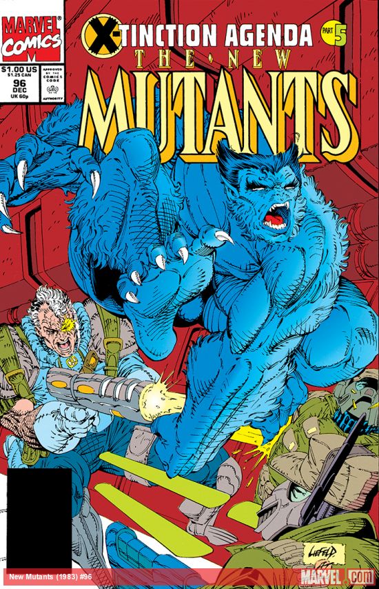 Cover of The New Mutants #96