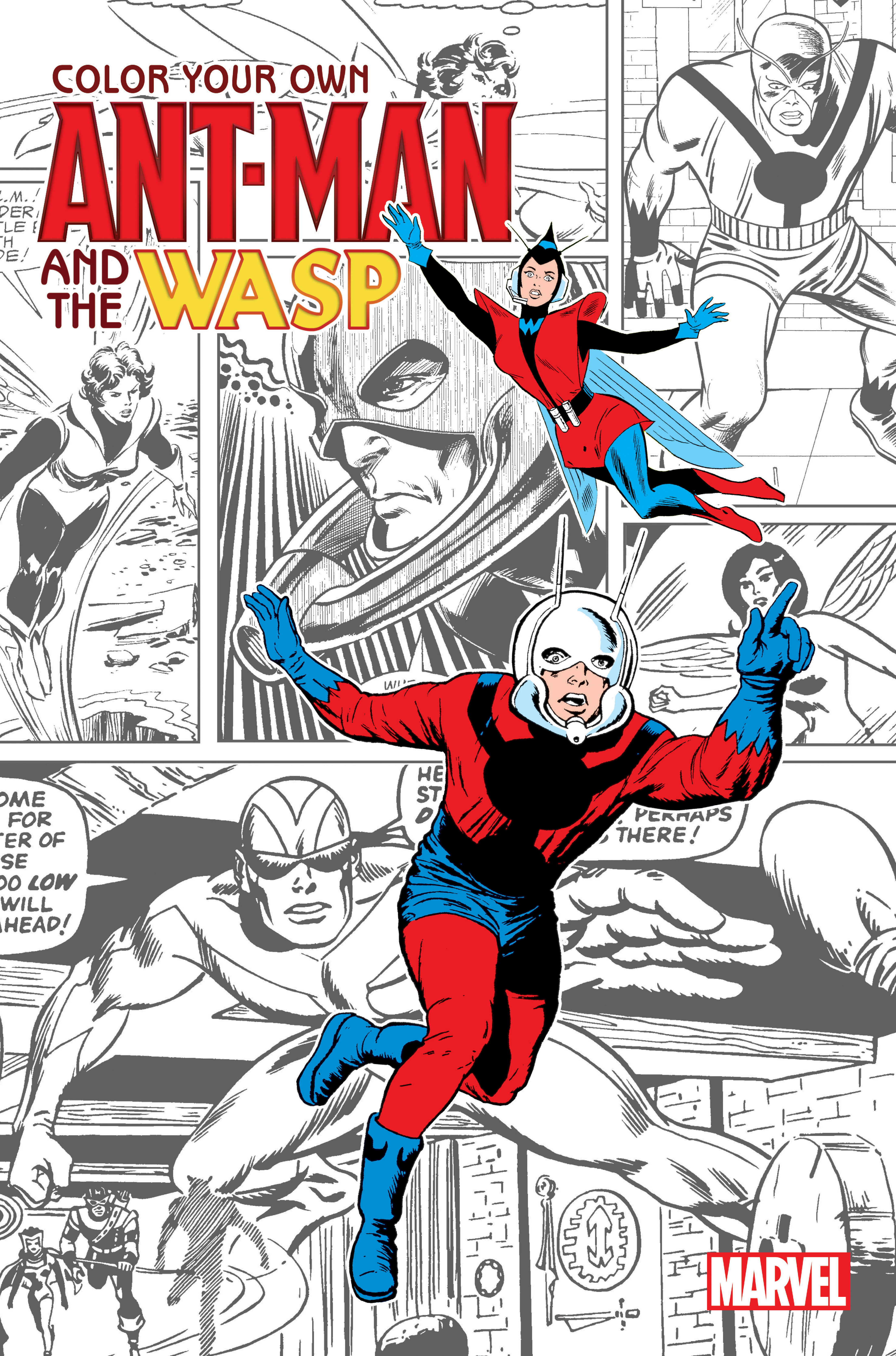 Color Your Own Ant-Man and the Wasp (Trade Paperback)