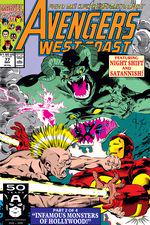 West Coast Avengers (1985) #77 cover