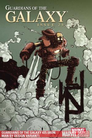 Guardians of the Galaxy #25  (IRON MAN BY DESIGN VARIANT)