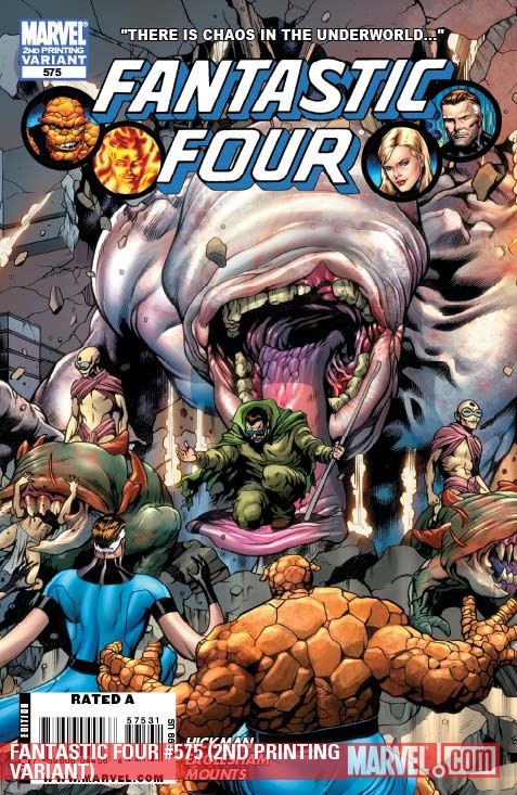 Fantastic Four (1998) #575 (2ND PRINTING VARIANT)