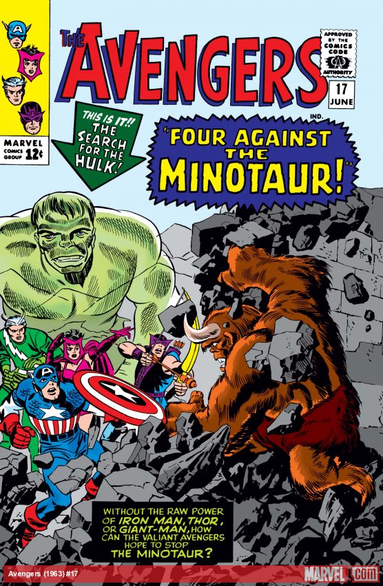 Avengers (1963) #17 comic book cover