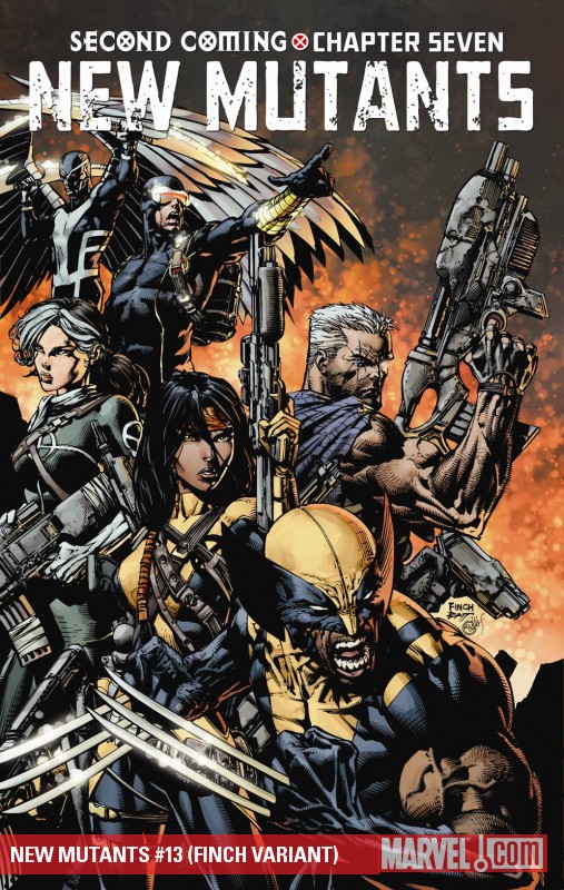 New Mutants (2009) #13 (FINCH VARIANT)