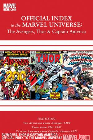Avengers, Thor & Captain America: Official Index to the Marvel Universe (2010) #6 Avengers, Thor & Captain America: Official Index to the Marvel Universe (2010) #6