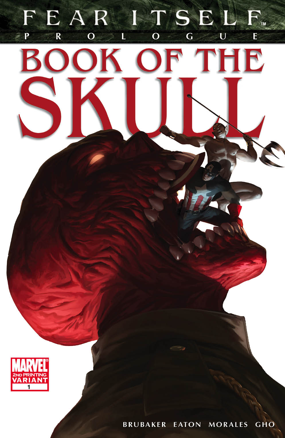 Fear Itself: The Book of the Skull (2011) #1 (2nd Printing Variant)