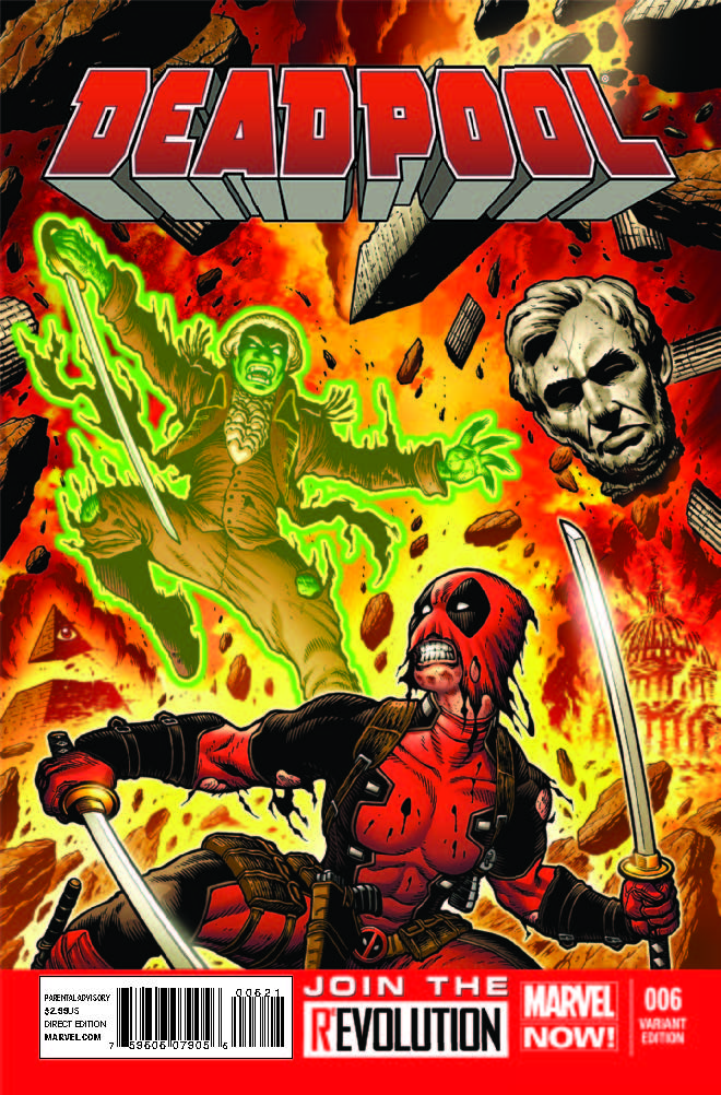 Deadpool (2012) #6 (Warren Variant)