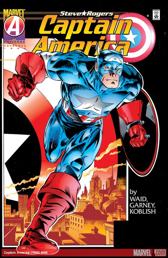 Captain America Vol.1 No.453 1996 Mark Waid & Ron Garney 