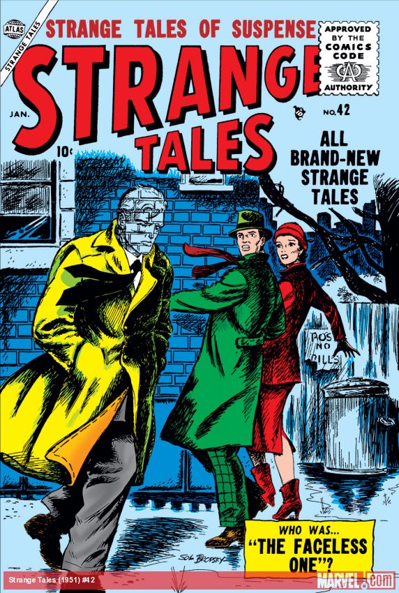 Strange Tales (1951) #42 comic book cover