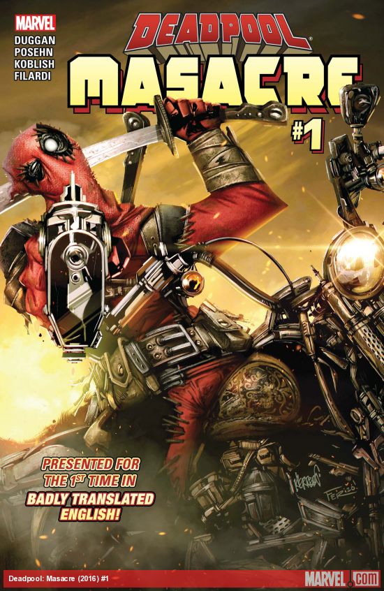 Cover of Deadpool: Masacre #1