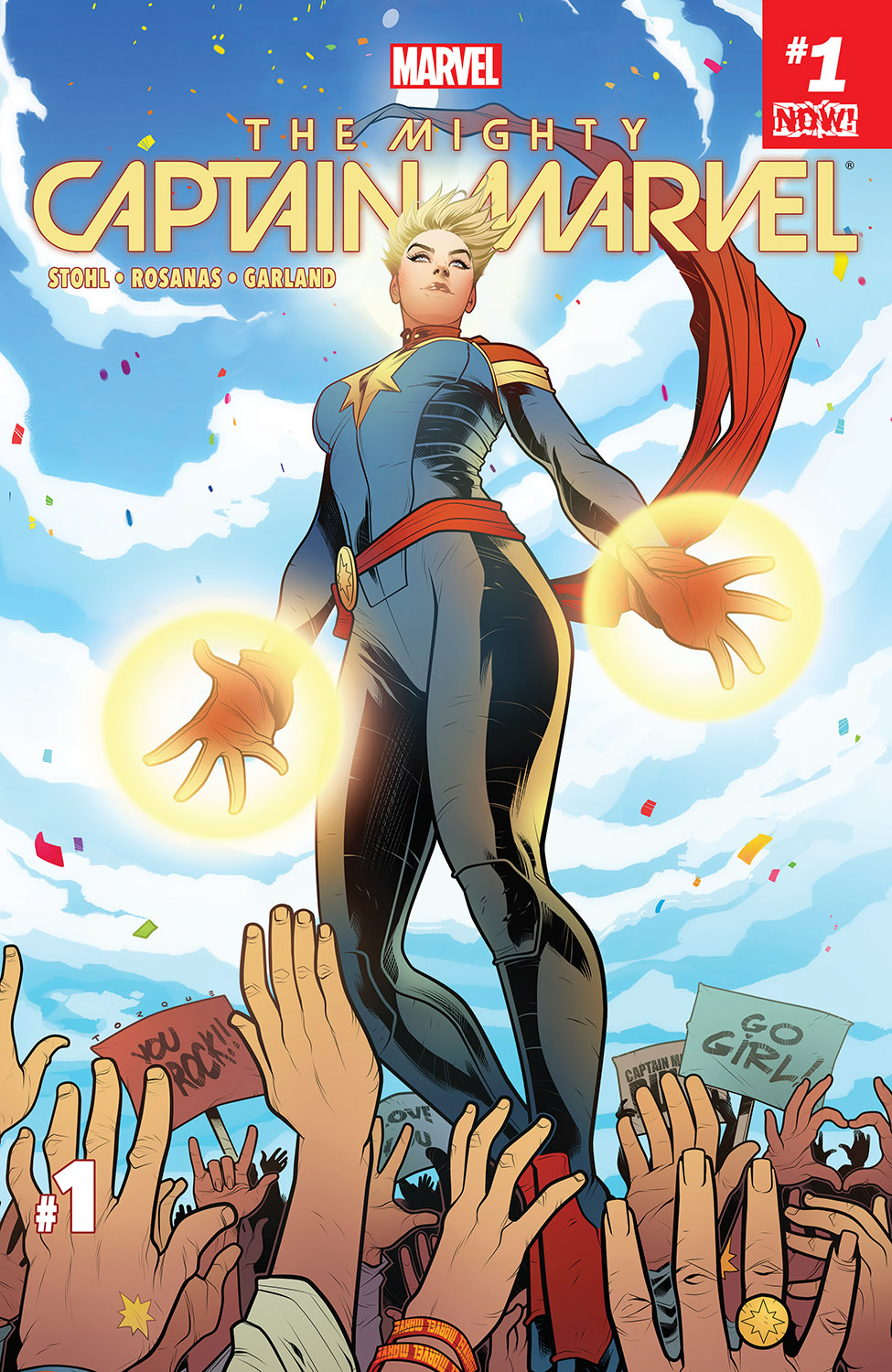 The Mighty Captain Marvel #1 Variant Edition X5   New B9 Marvel 