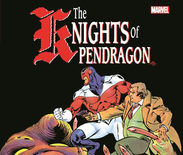 KNIGHTS OF PENDRAGON OMNIBUS HC DAVIS FIRST SERIES COVER #1