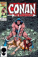 Conan the Barbarian (1970) #187 cover