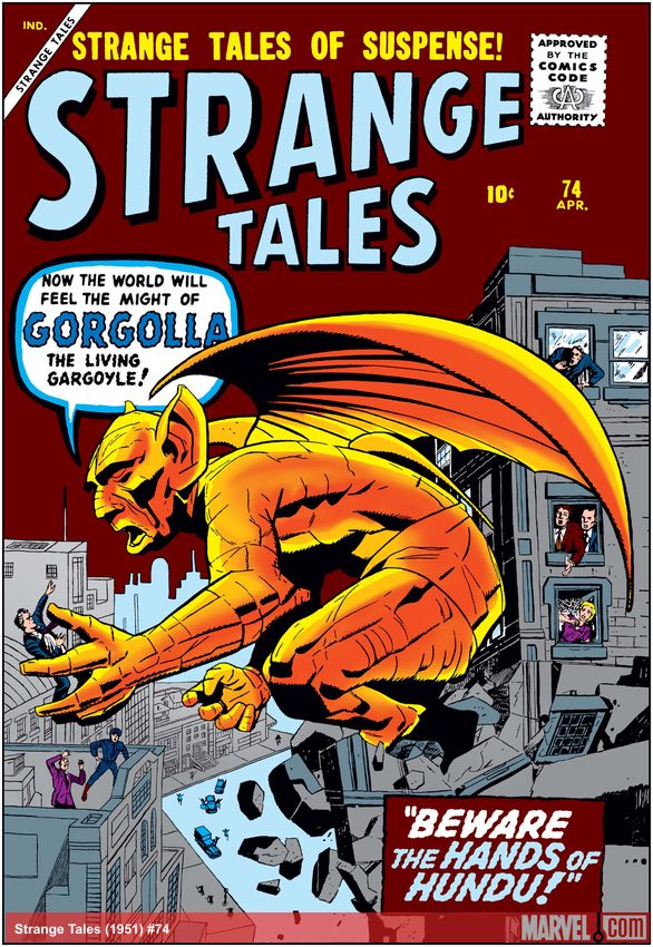 Strange Tales (1951) #74 comic book cover