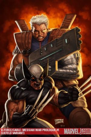 X-Force/Cable: Messiah War Prologue (2009) #1 (LIEFELD VARIANT) X-Force/Cable: Messiah War Prologue (2009) #1 (LIEFELD VARIANT)