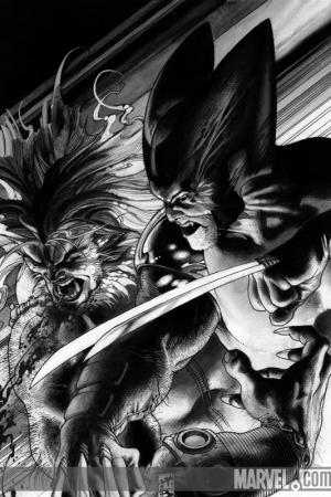 Wolverine (2003) #51 (Black and White Variant)