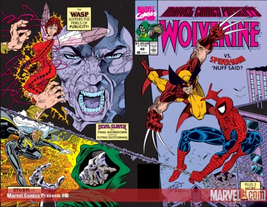 Marvel Comics Presents 1988 series # 48 very fine comic book
