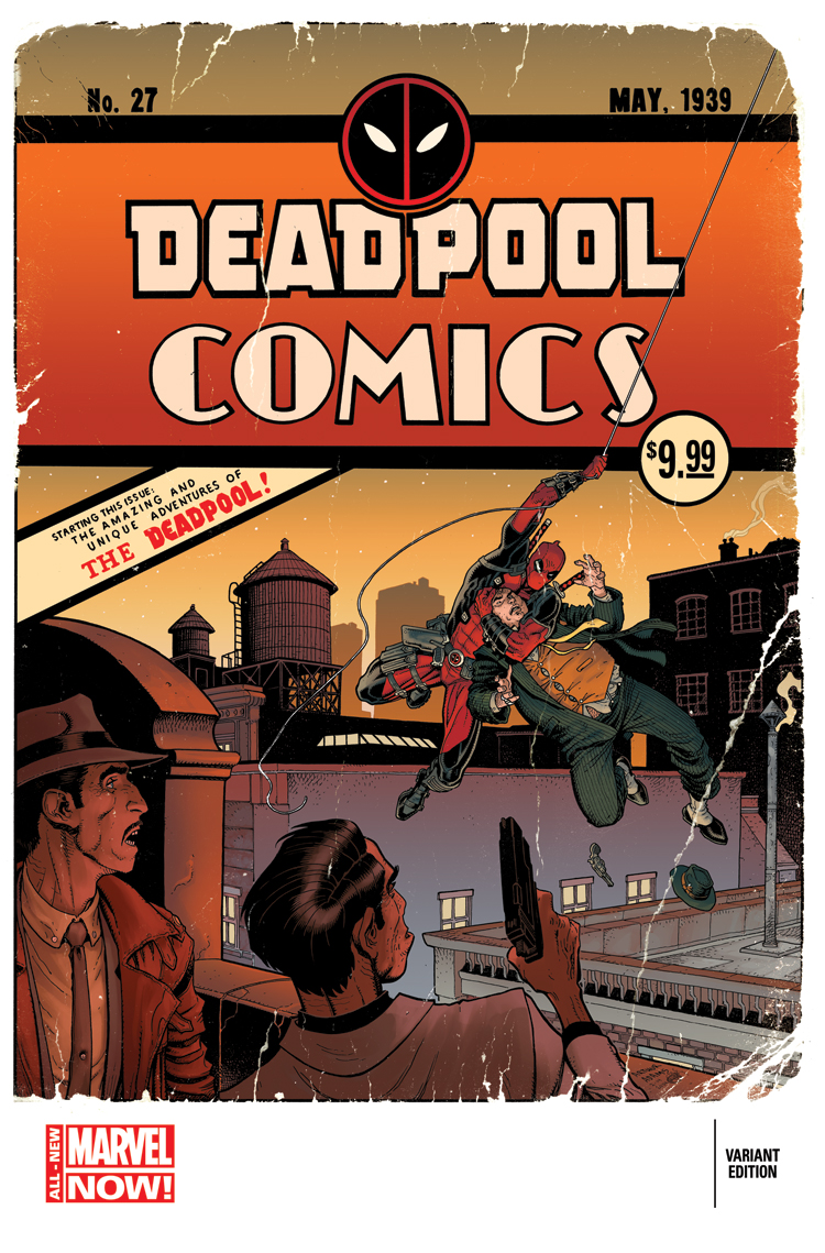 Deadpool (2012) #27 (Adams Anniversary Variant)