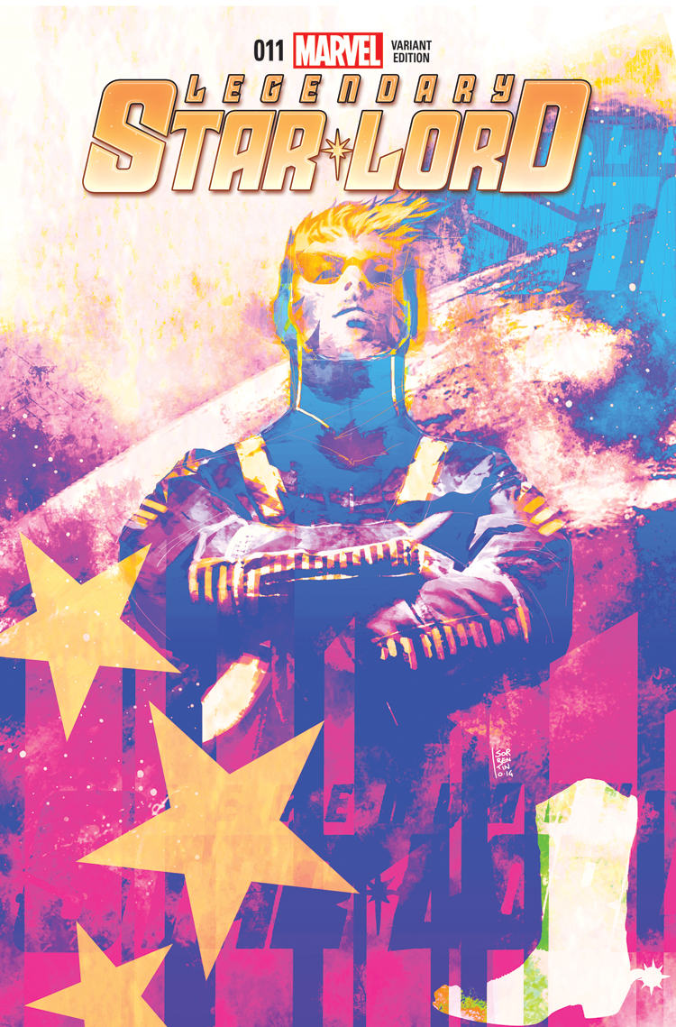 Legendary Star-Lord (2014) #11 (Sorrentino Cosmically Enhanced Variant)